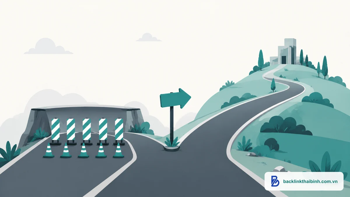 Dấu hiệu lộ trình xây backlink đang đi sai - nhận diện sớm và chuyển hướng trước khi lãng phí ngân sách